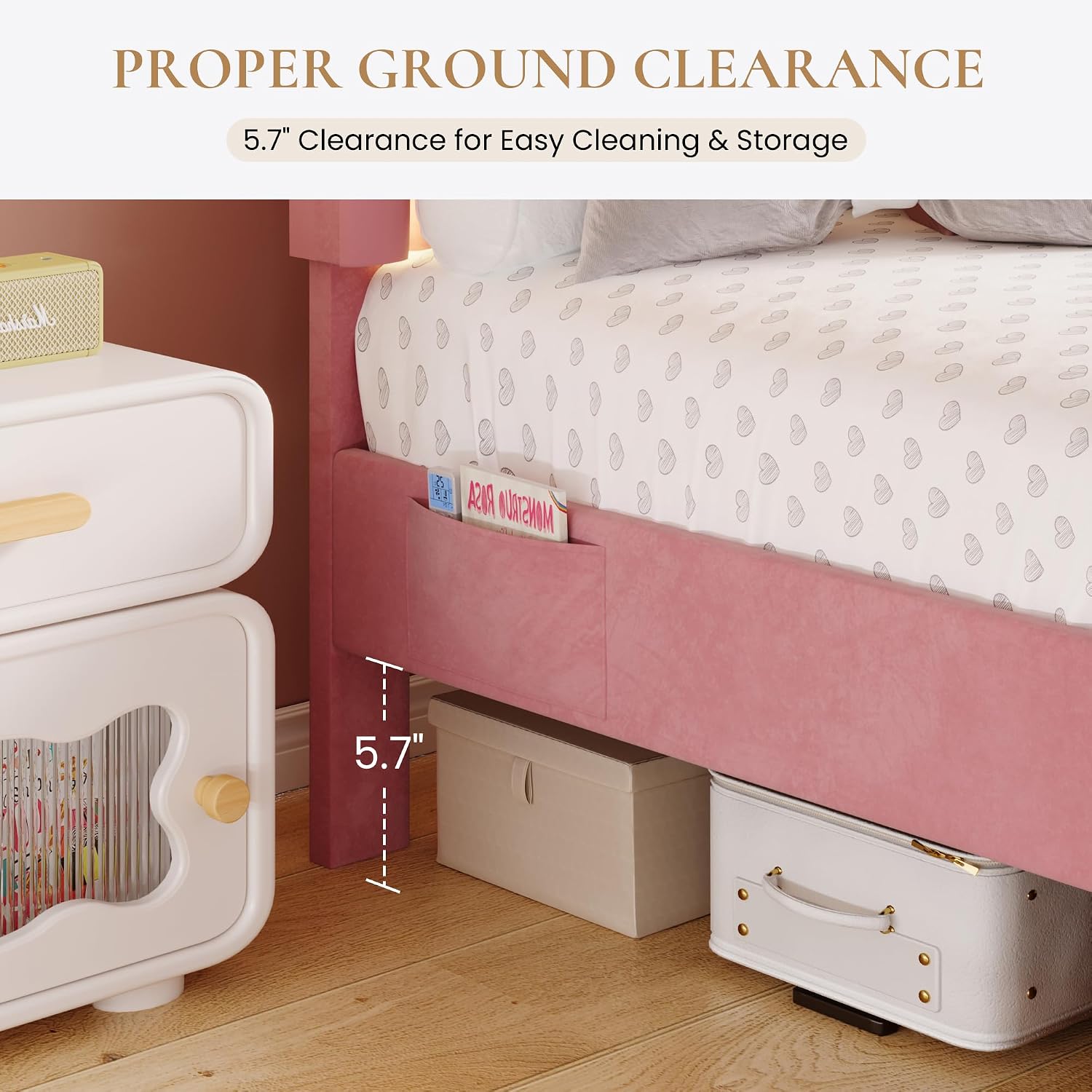 Thumbnail 6 de SHA CERLIN Twin Bed Frame