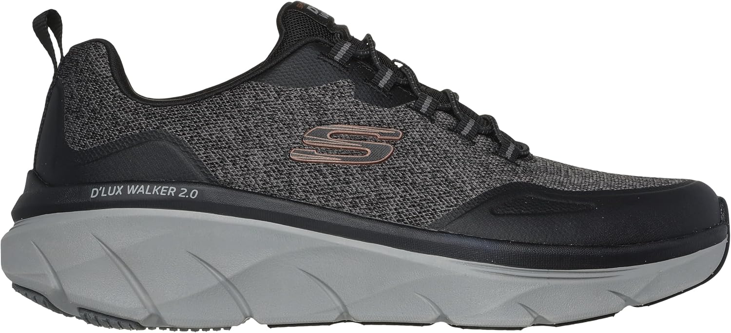 Detalle de Skechers Men's D'lux Walker 2.0 Steadyway Sneakers