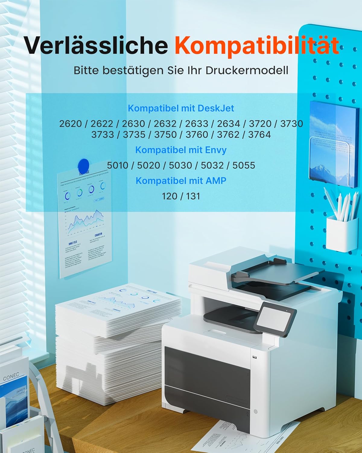 Detalle 2 de Glliter 304 XL druckerpatronen 2er Set