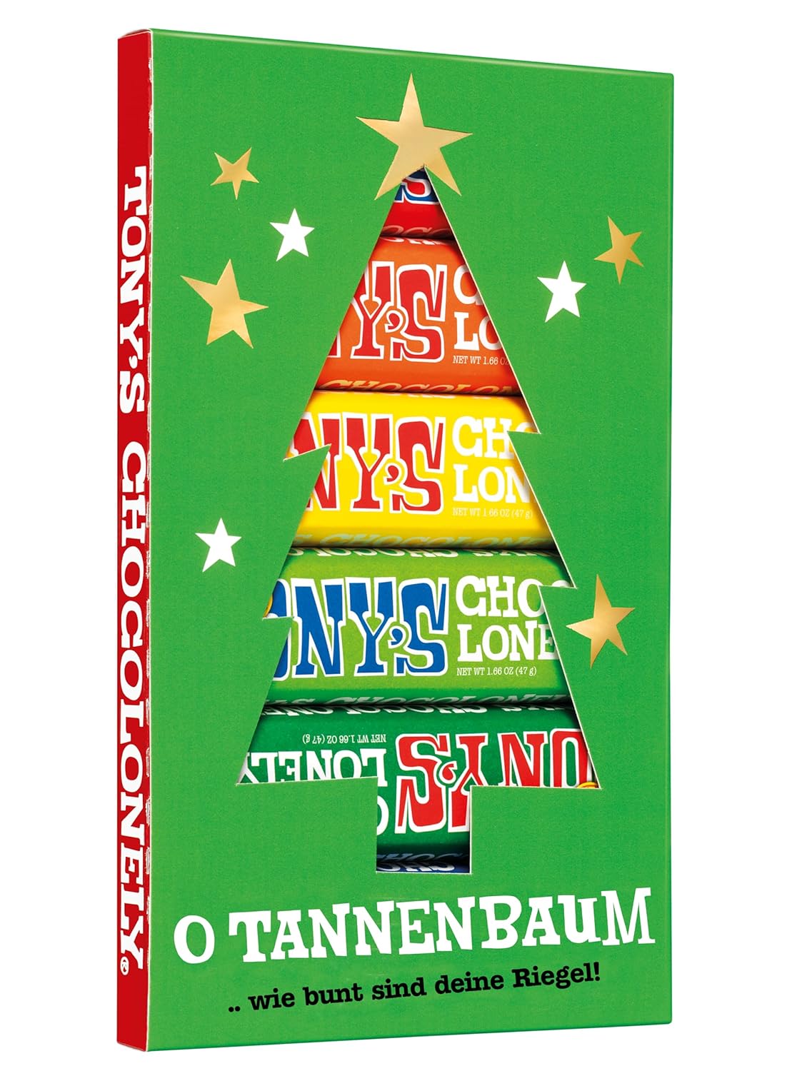 Thumbnail 6 de TONY'S CHOCOLONELY Rainbow Tasting Pack 8er Set – Geschenkverpackung, 385 g