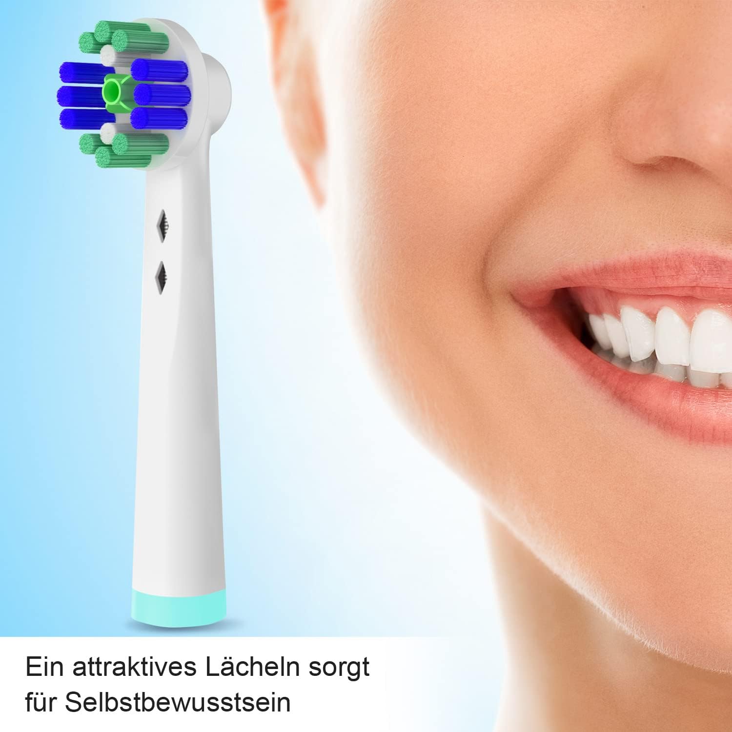 Thumbnail 6 de 16 Aufsteckbürsten (4 Modelle) kompatibel mit Oral-B elektrischen Zahnbürsten – Sensitive, Precision Clean, 3D Whitening, Cross Clean