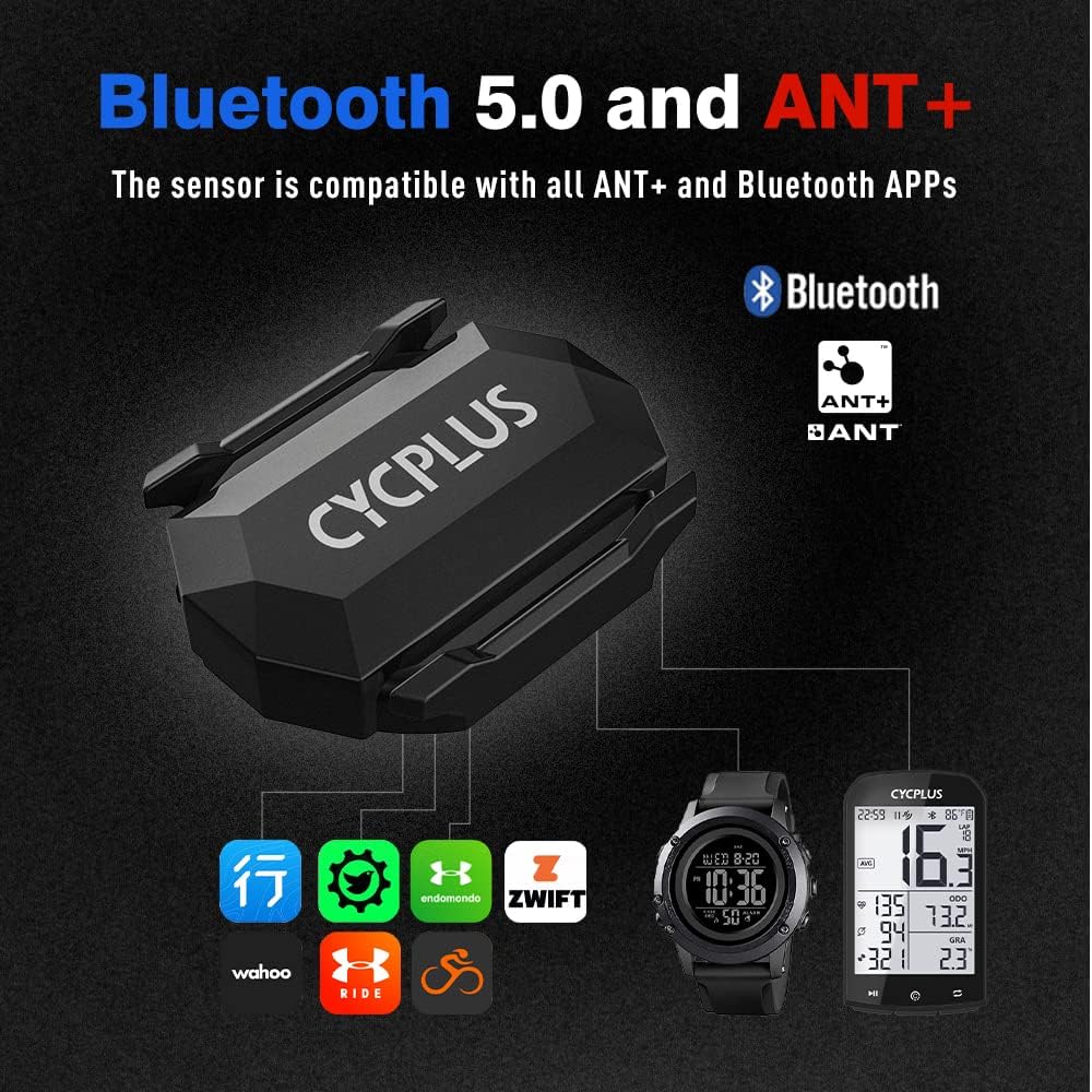 Detalle 1 de CYCPLUS Dual-Sensor für Trittfrequenz 38 mm