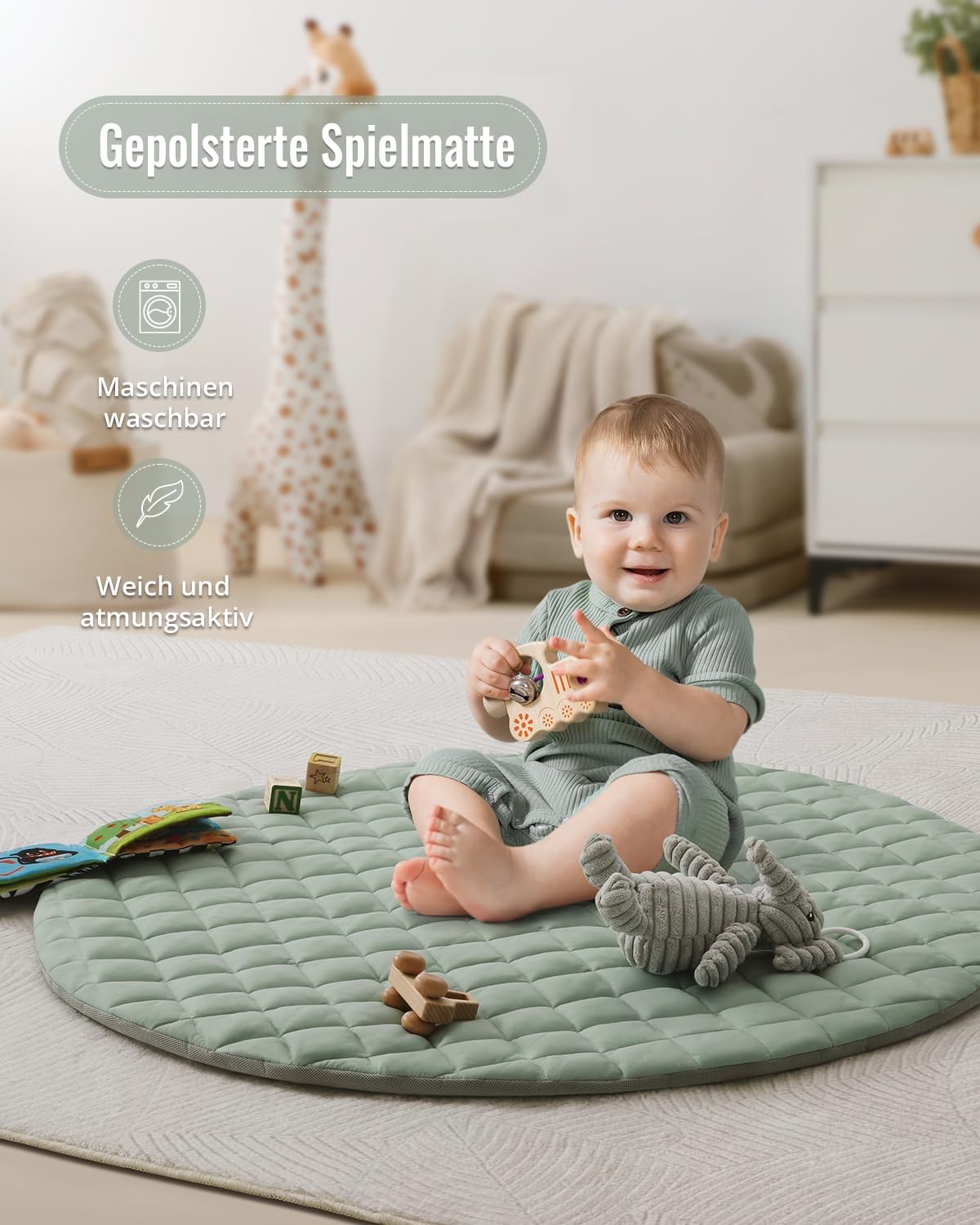Thumbnail 4 de Blissful Diary Spielbogen Baby 85×85 cm