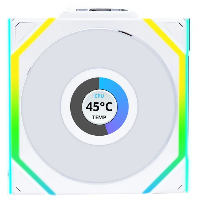 Detalle de Lian-Li UNI FAN SL Wireless LCD 120 RGB 3x 120 mm 🖥