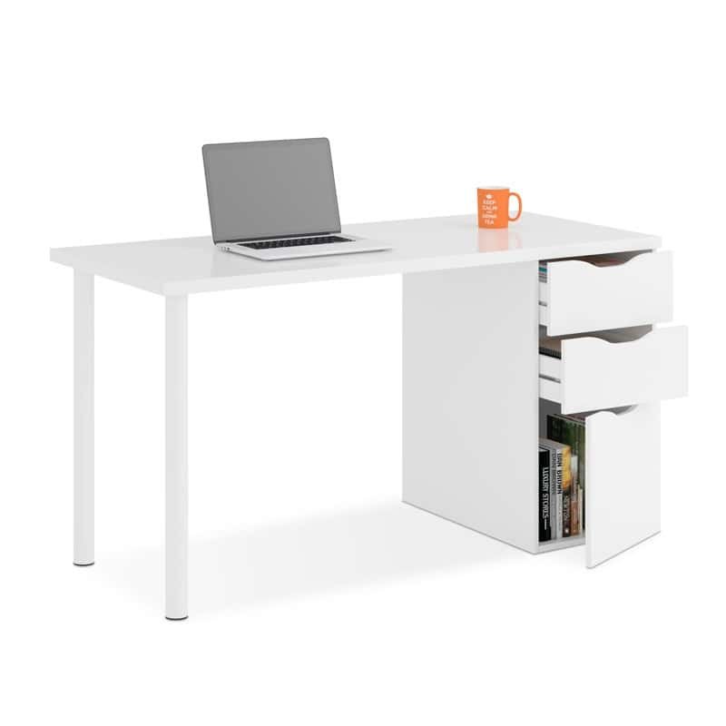 Thumbnail 3 de Habitdesign Athena mesa de escritorio blanca