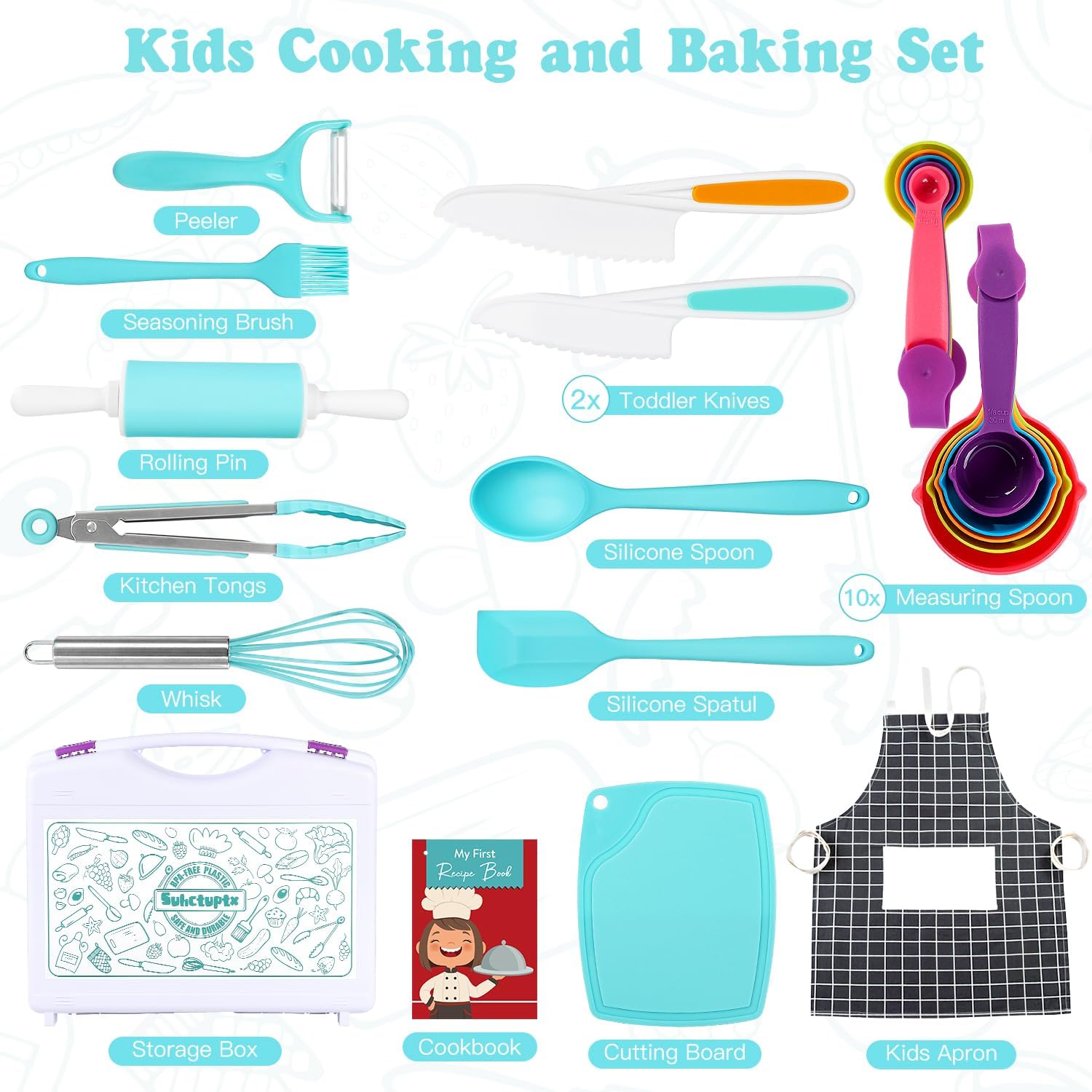 Detalle 2 de Kids Cooking Sets Real Baking Set 1