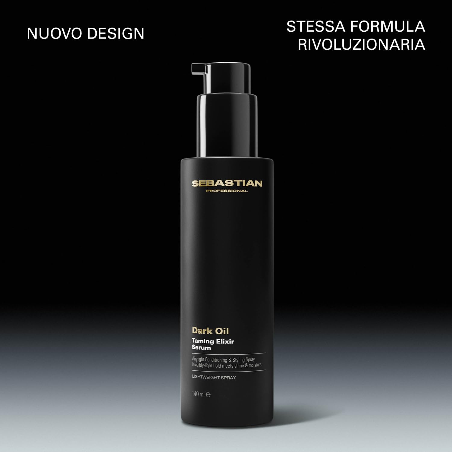 Thumbnail 1 de Sebastian Professional Dark Oil Taming Elixir Serum 140 ml: siero anti-crespo con protezione dal calore