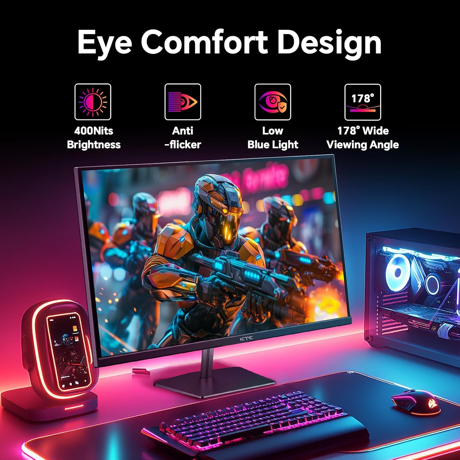 Thumbnail 5 de KTC H25X7 24,5 Zoll 400Hz Gaming Monitor