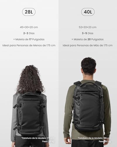 Thumbnail 9 de tomtoc Navigator 40L mochila de viaje TSA