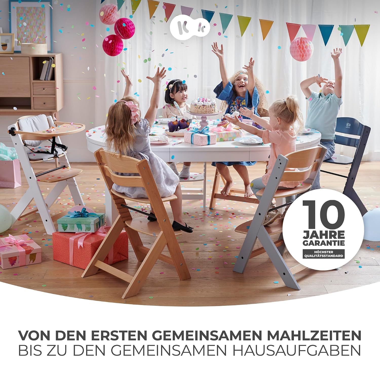 Detalle de Kinderkraft ENOCK Kinderhochstuhl ab 6 Monaten