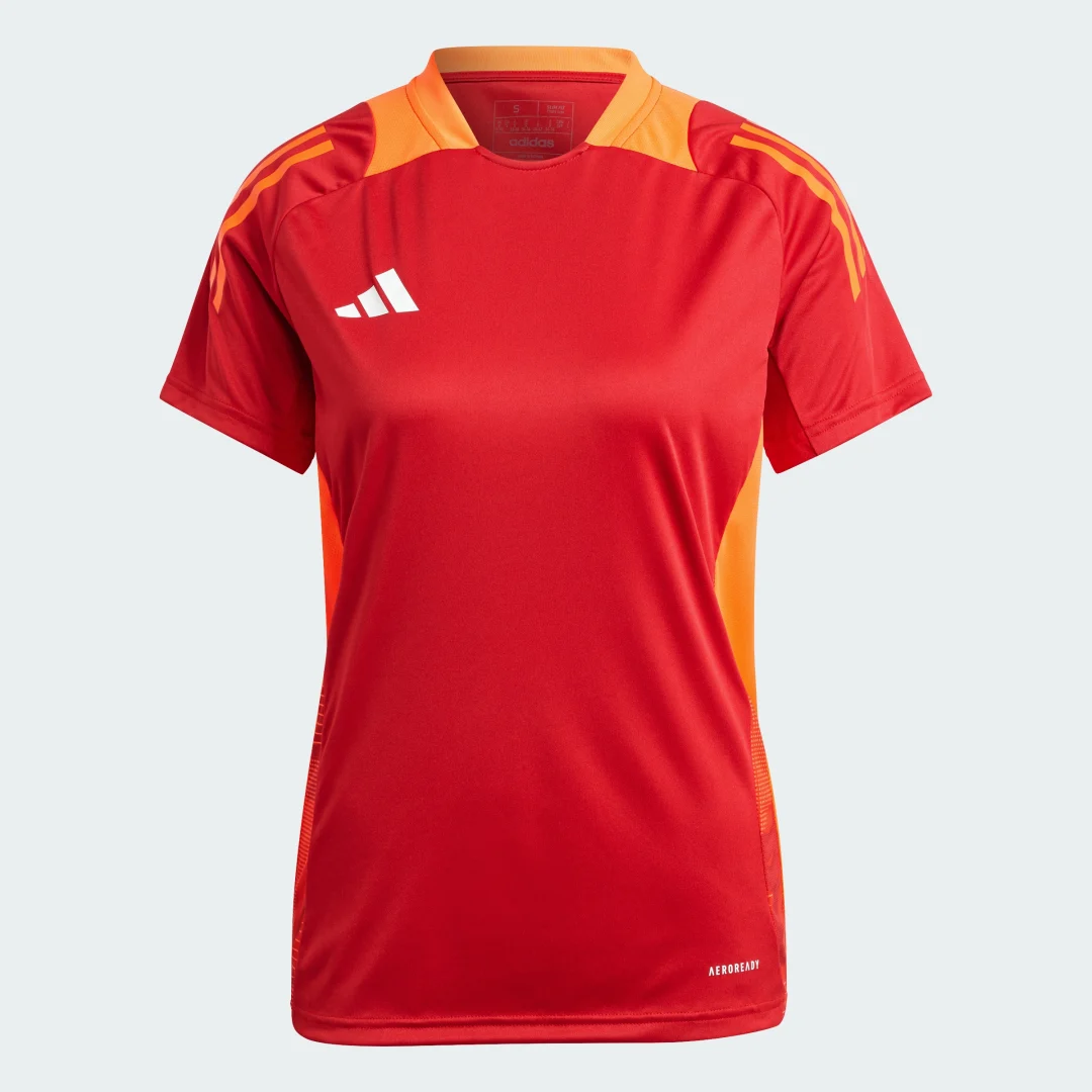 Detalle de Camiseta entrenamiento Tiro 24 Competition de Adidas - Rojo
