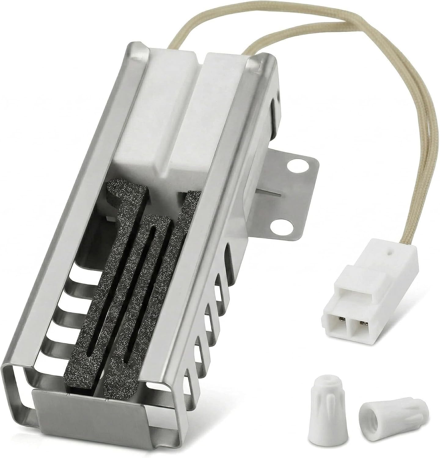 Detalle de Meniio W11208965 Gas Range Oven Igniter with Plug and Ceramic Wire Nuts