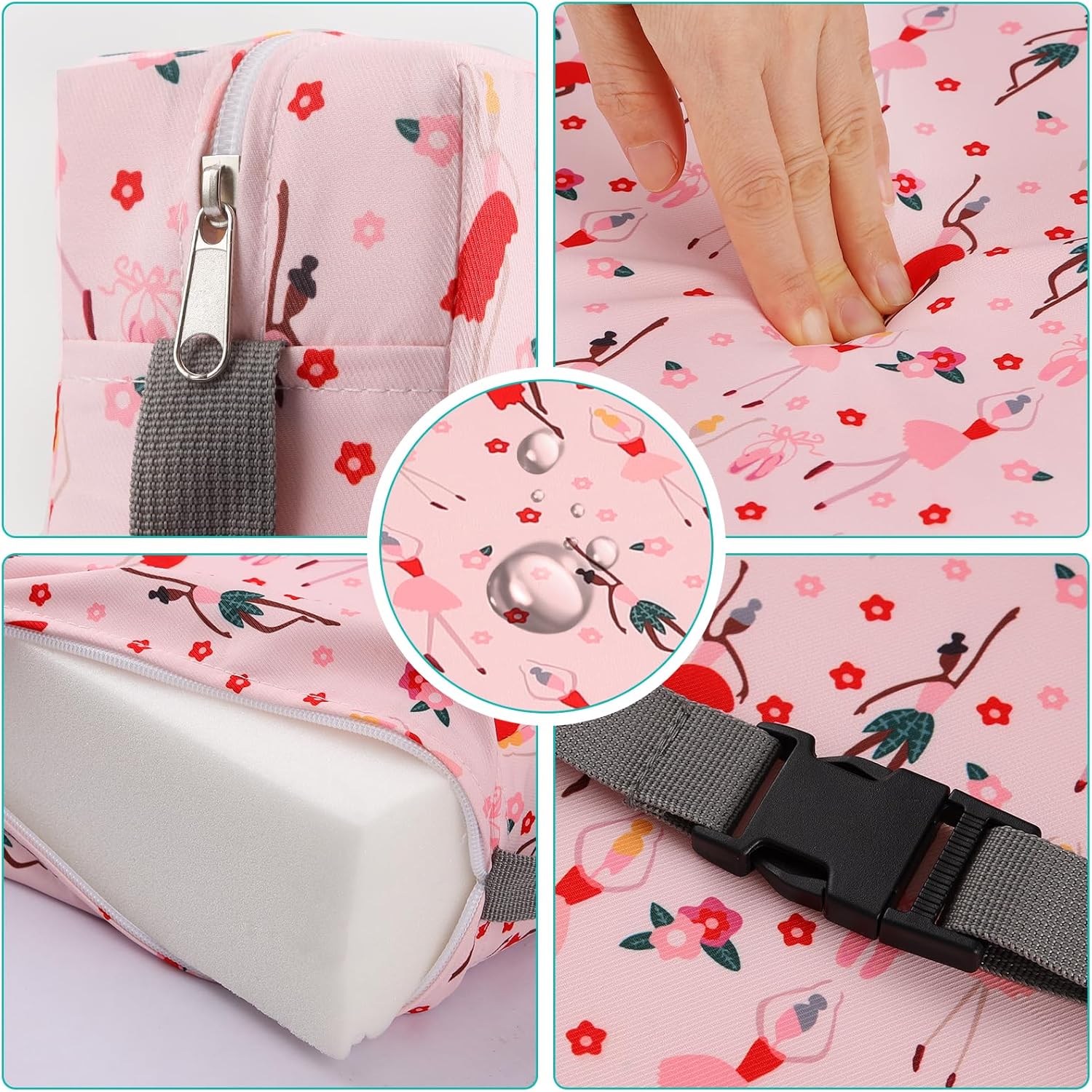 Thumbnail 4 de Zicac Booster Seat Dining Chair — Portable Toddler Booster Cushion for Dining Table