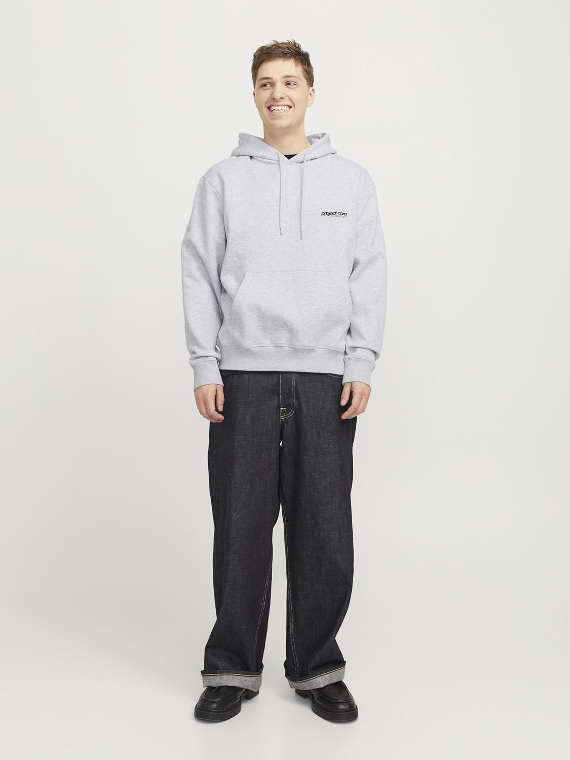 Thumbnail 4 de JACK & JONES Male Kapuzenpullover Locker geschnitten
