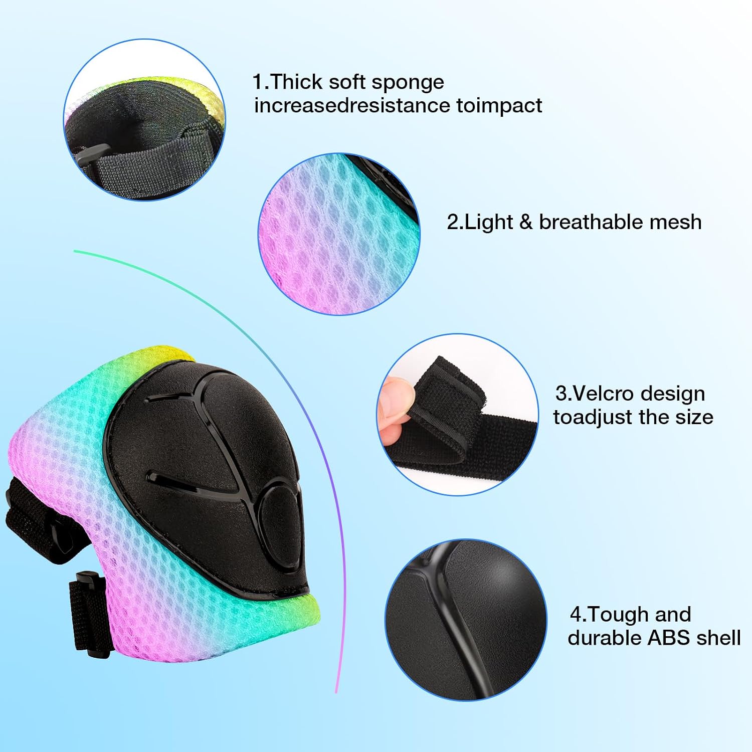 Detalle 2 de Kids protective gear set, medium