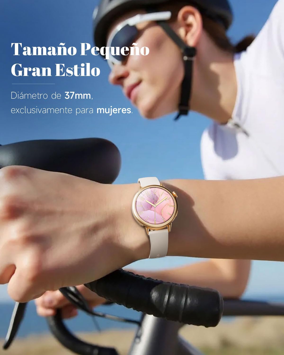 Detalle 2 de TOOBUR Reloj Inteligente Mujer 37 mm