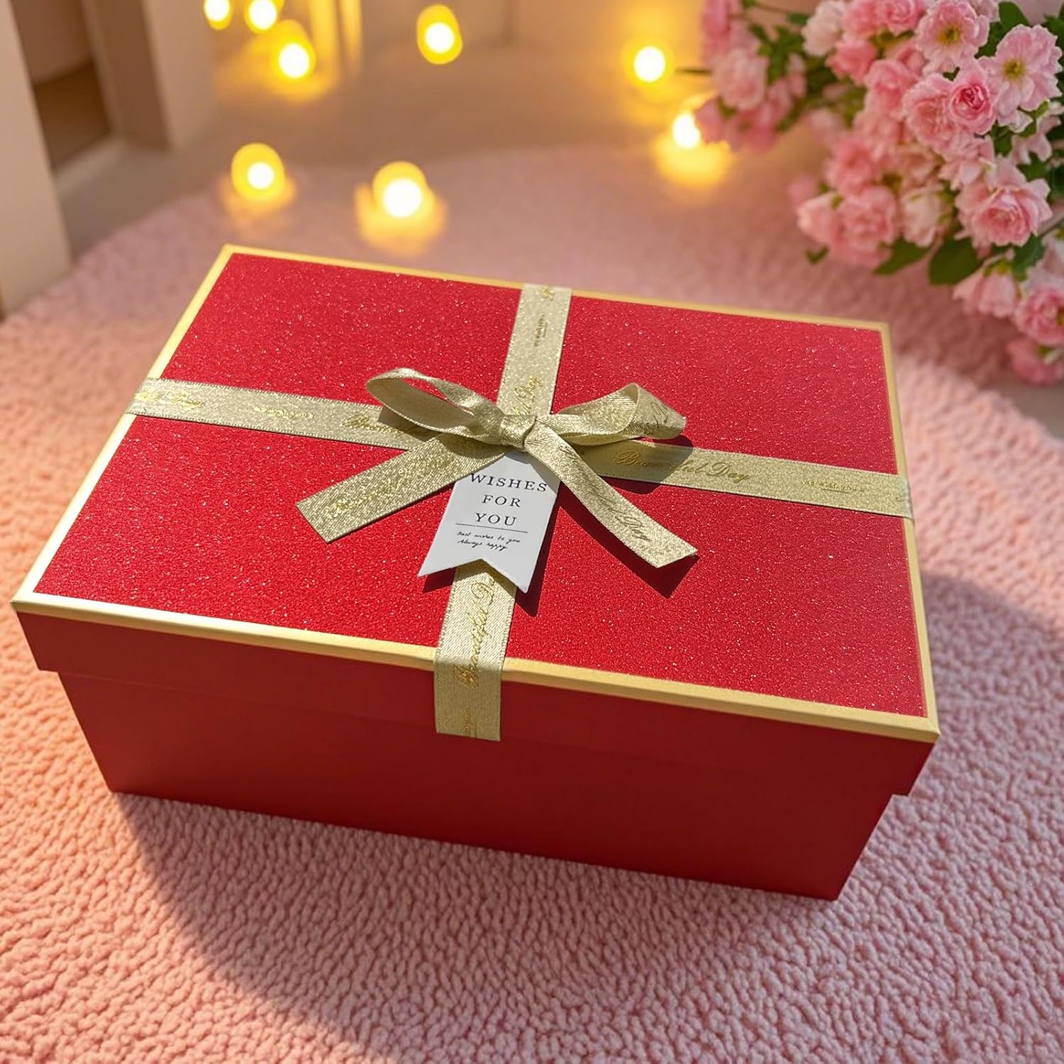 Thumbnail 4 de Red Gift Box Set 3 Pack 17.5cm