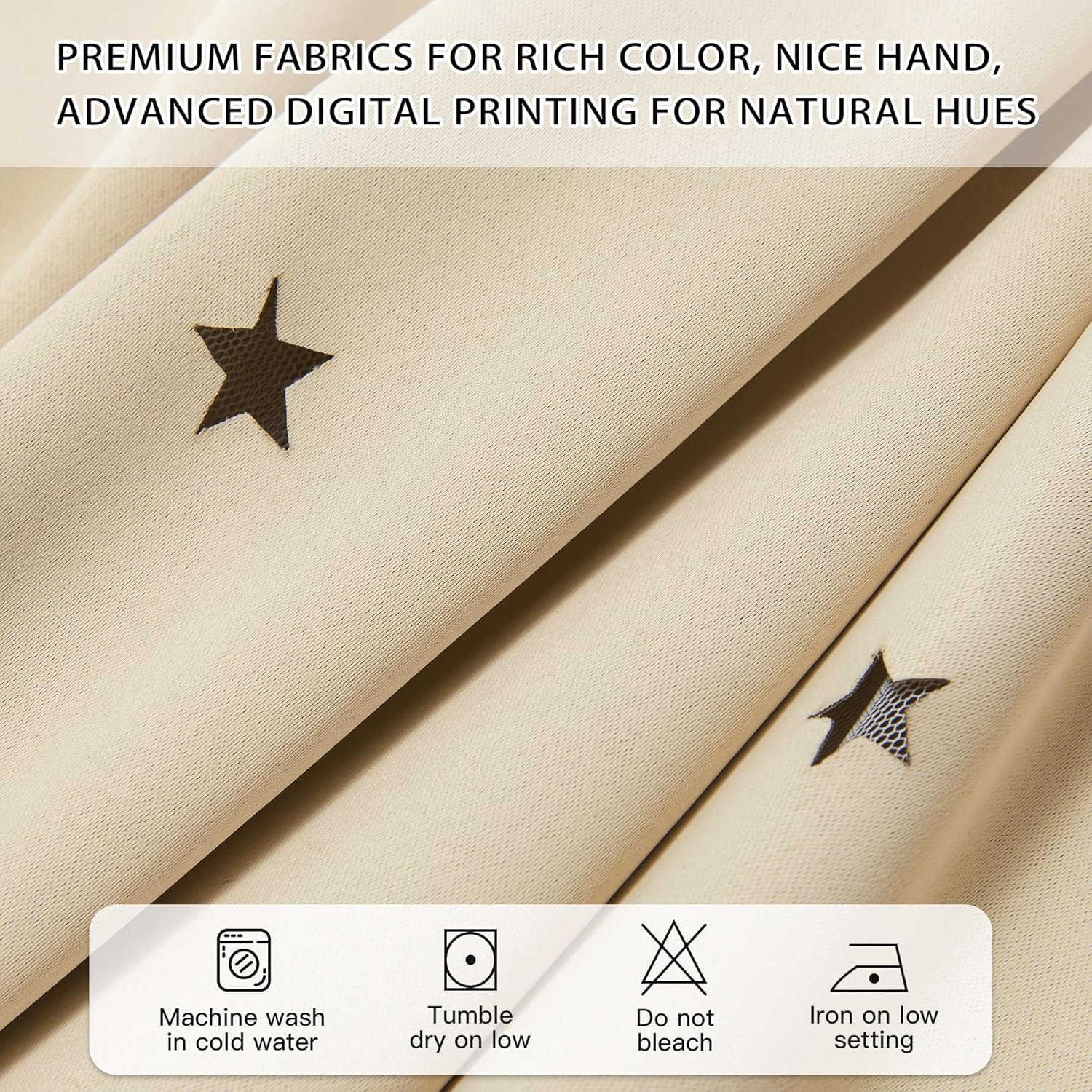 Thumbnail 4 de XiDi Curtains for Bedroom Decor Beige52/84/1