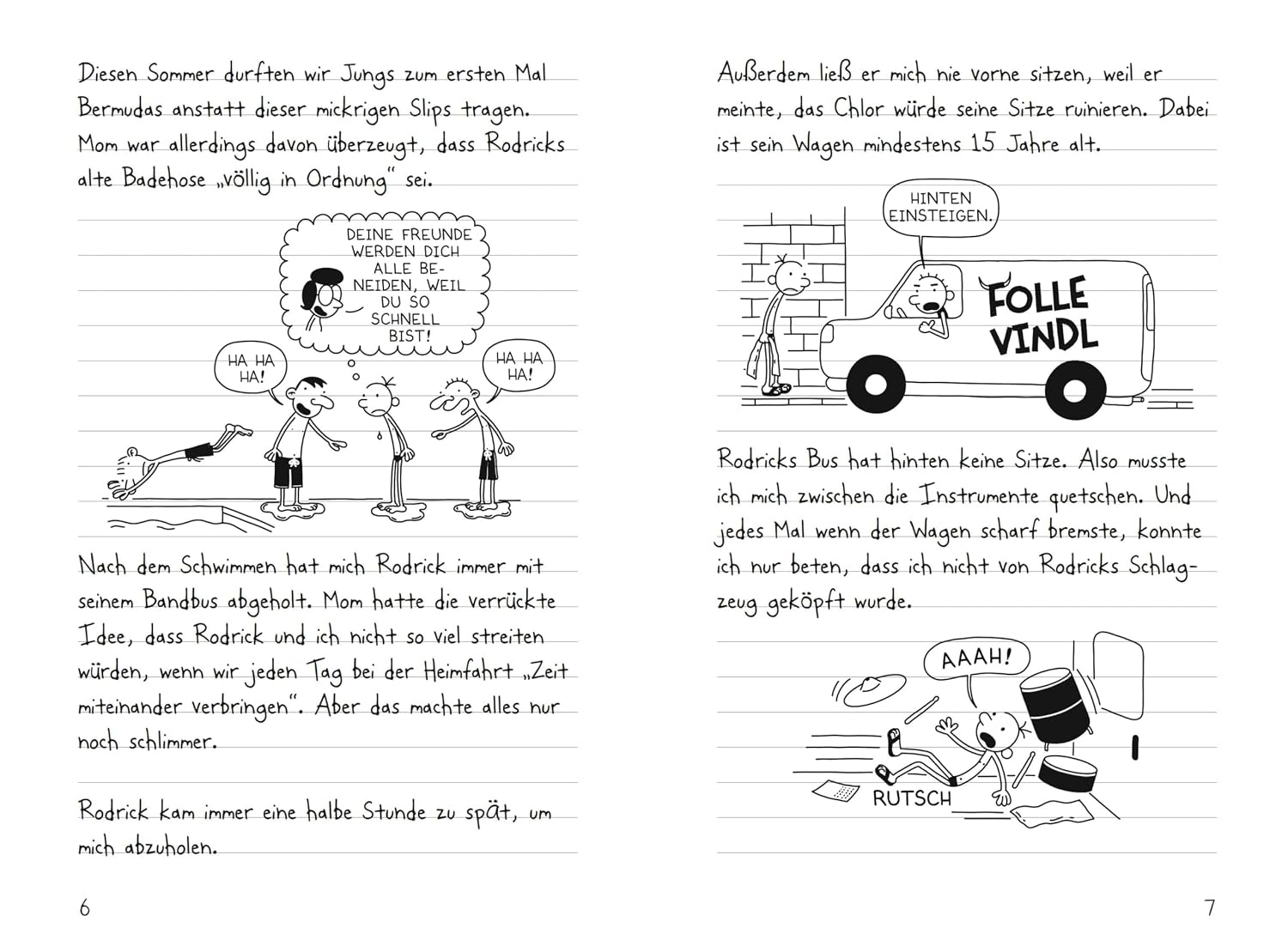 Thumbnail 4 de Gregs Tagebuch 02. Gibt's Probleme? – striproman, 224 pagina’s, vanaf 10 jaar