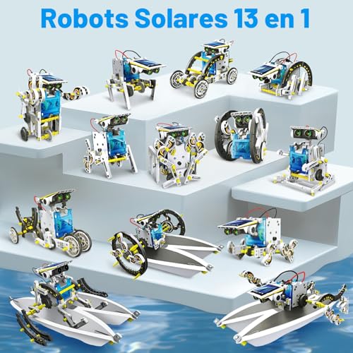Detalle de Buoeuik Robot Solar 13 en 1: kit robótica educativa para niños