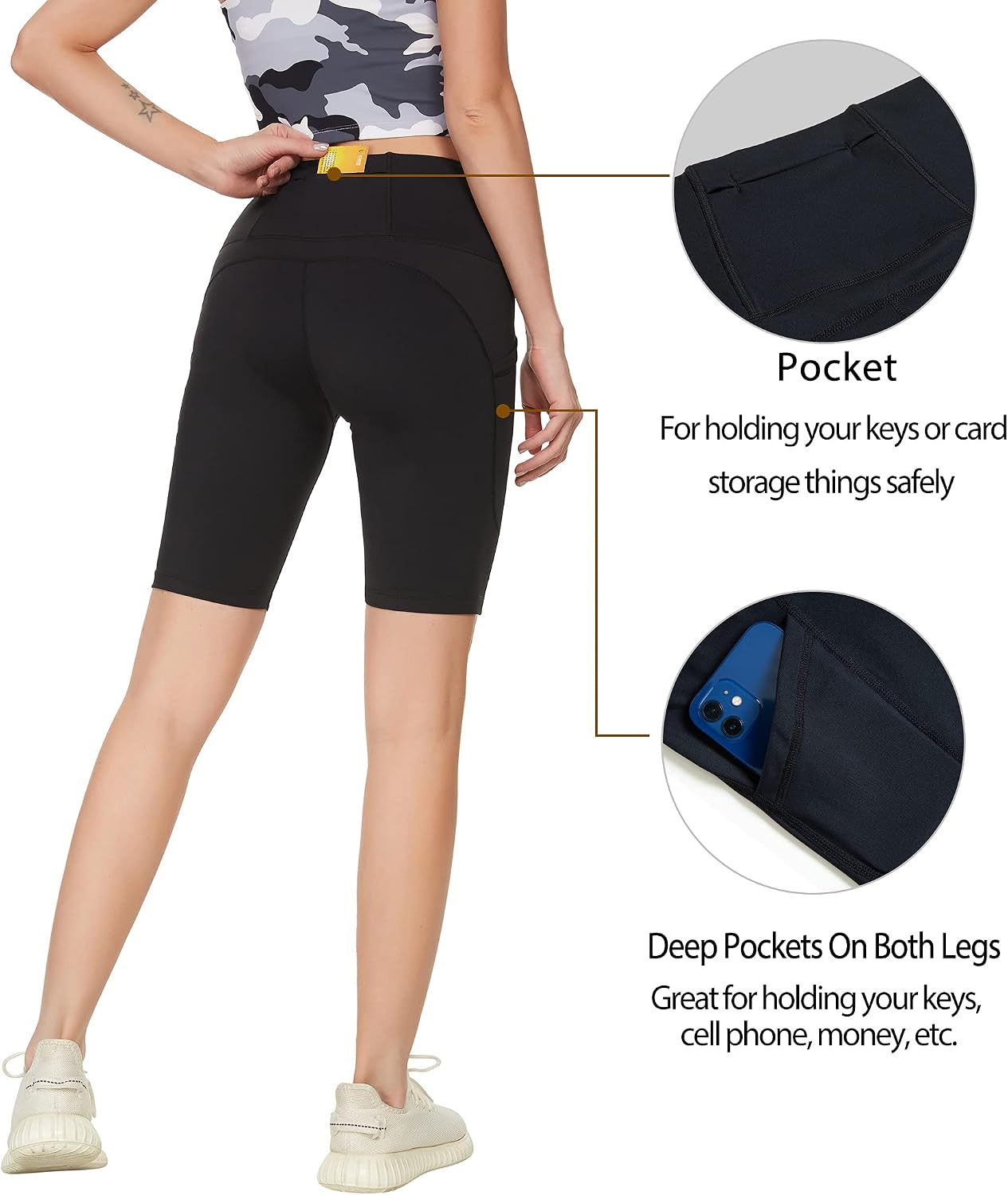 Detalle de Women's Yoga Leggings with Pockets