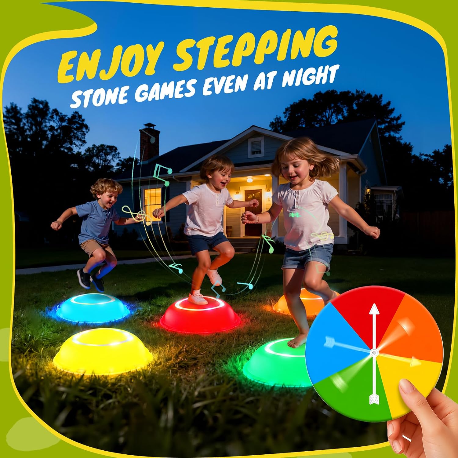 Thumbnail 4 de Scvcid Rechargeable Stepping Stones 6pcs