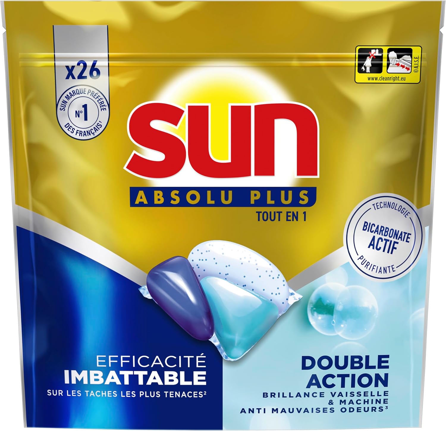 Detalle de SUN Absolu Plus Pastilles Tout-en-1 26 Capsules