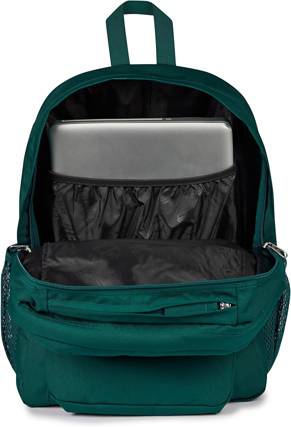 Detalle 2 de JANSPORT Big Day Rucksack – Großer 26L Alltagsrucksack für Schule, Reisen & Freizeit, Deep Juniper