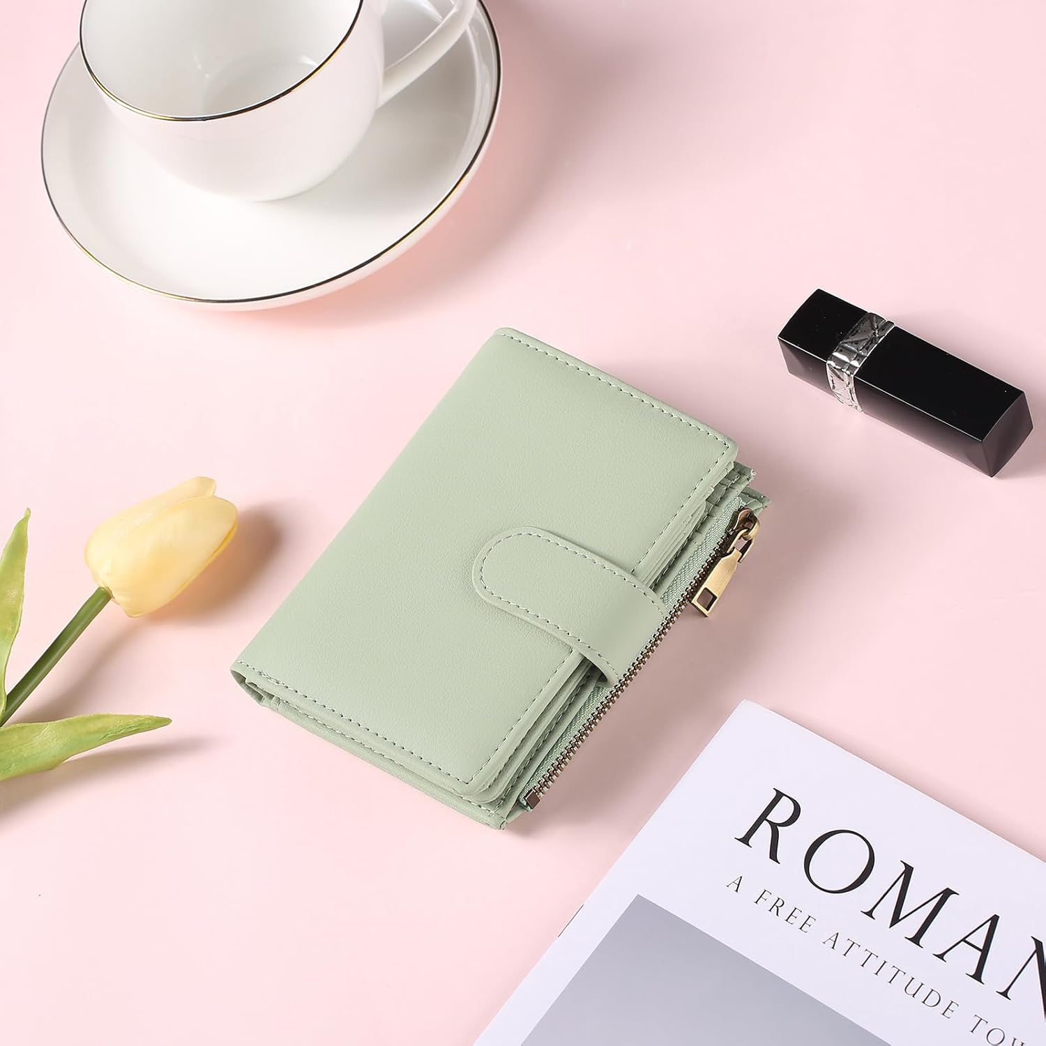 Thumbnail 6 de GAEKEAO Damen Geldbeutel Klein mit RFID-Blockierung – kompakt, funktional und zuverlässig