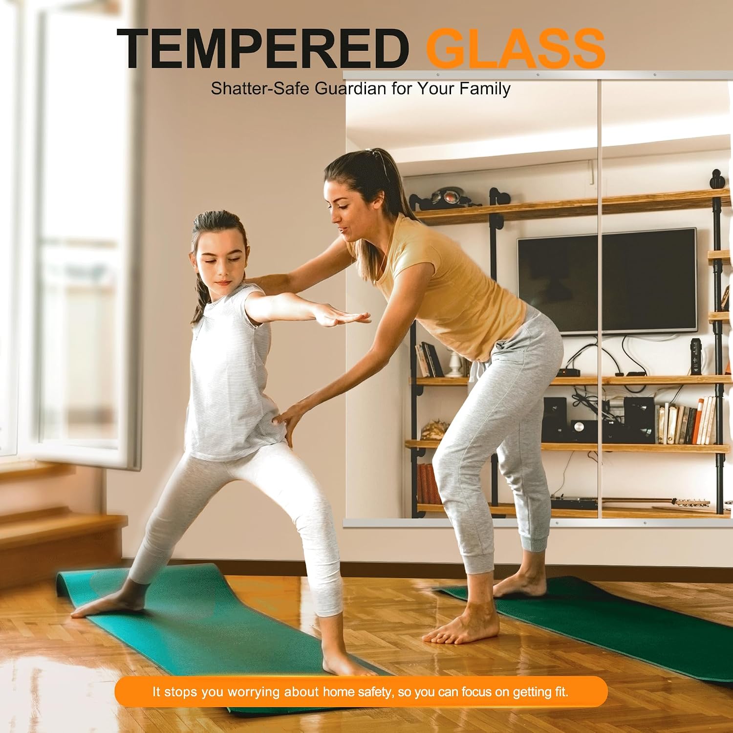 Detalle de Delma Home Gym Mirror 54 x 30 Inches