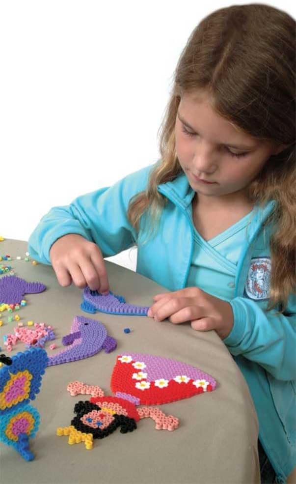 Detalle 1 de Hama 4584 Stiftplatten 4er Set Midi Bügelperlen