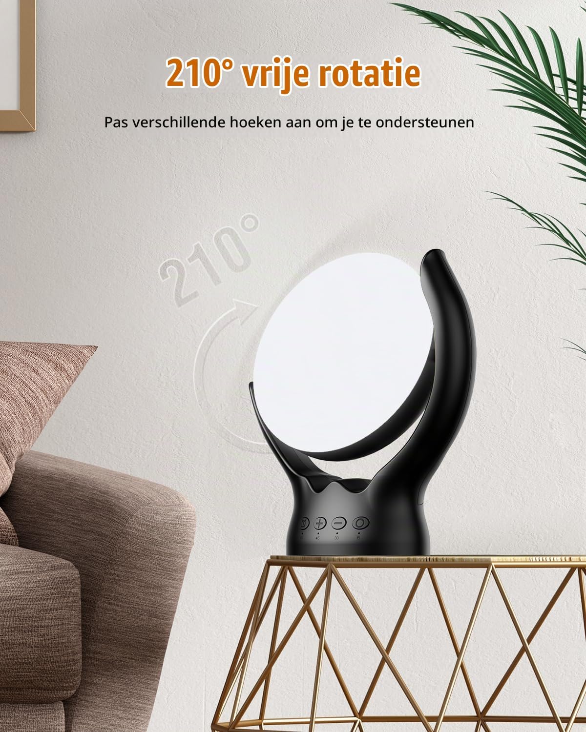Thumbnail 1 de Wopigh GLD-1004 daglichtlamp, 10.000 lux, UV-vrij en instelbaar