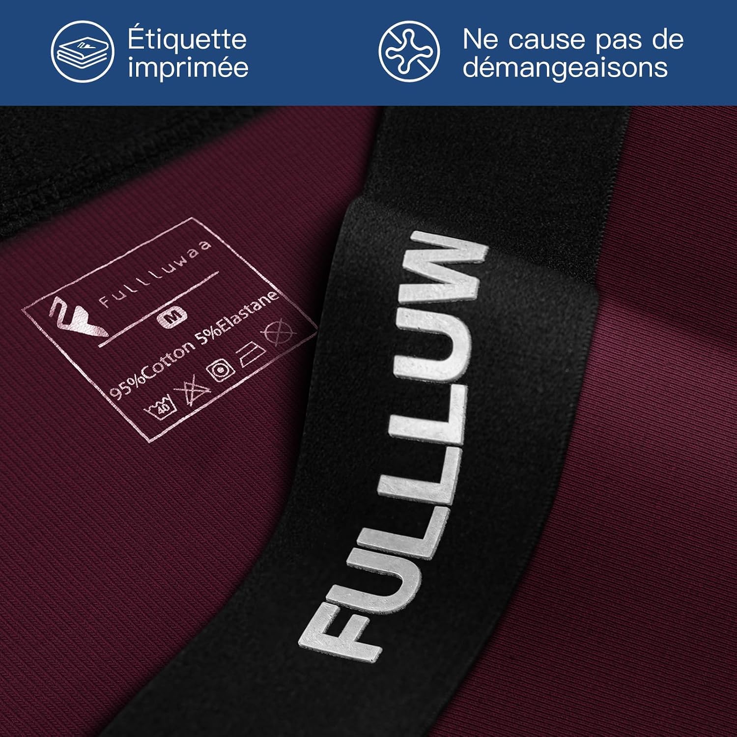 Thumbnail 6 de Fullluwaa Boxers Homme coton Lot de 10