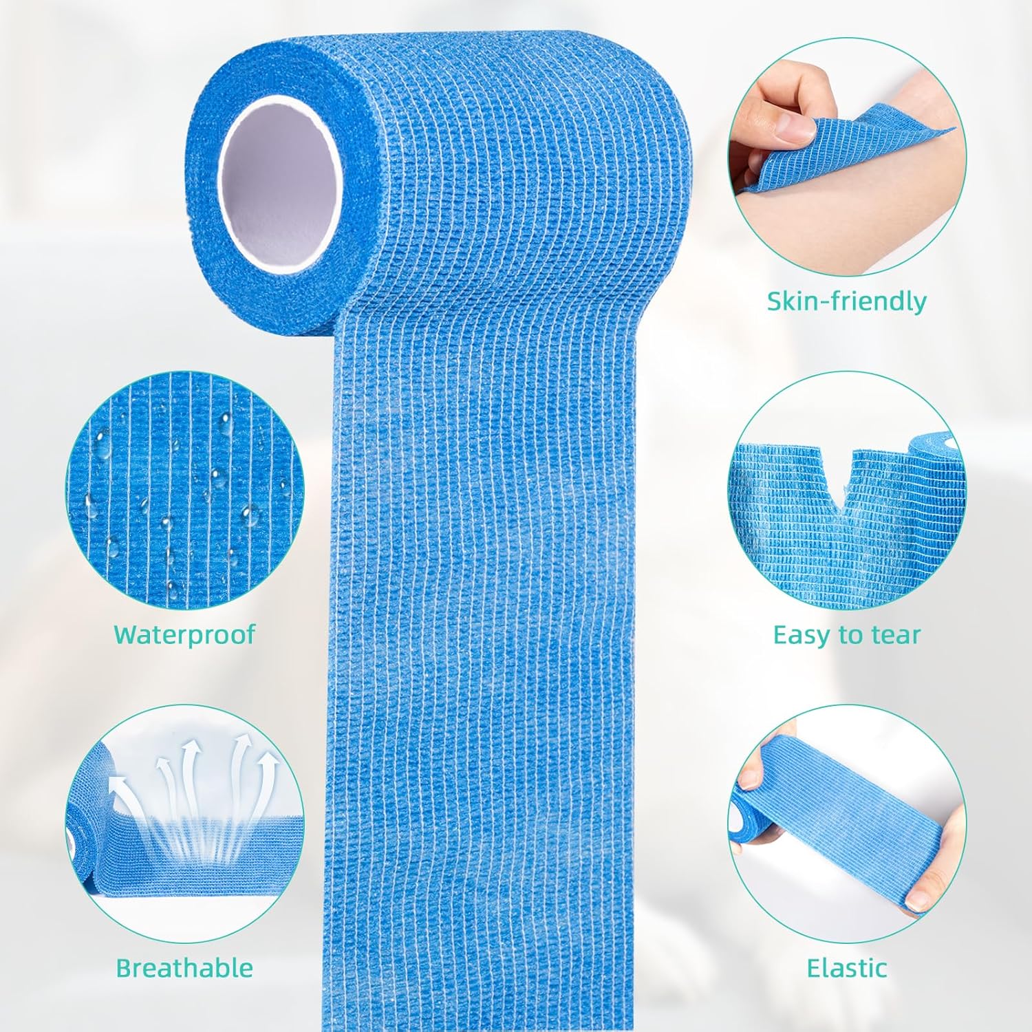 Detalle de Carehabi Selbstklebender Verband 7,5 cm