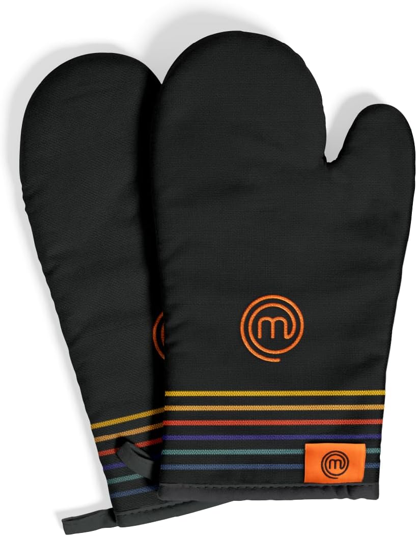 Thumbnail 2 de Gants MasterChef Four Anti-Chaleur en coton – 1 paire, noir, jusqu’à 250°C