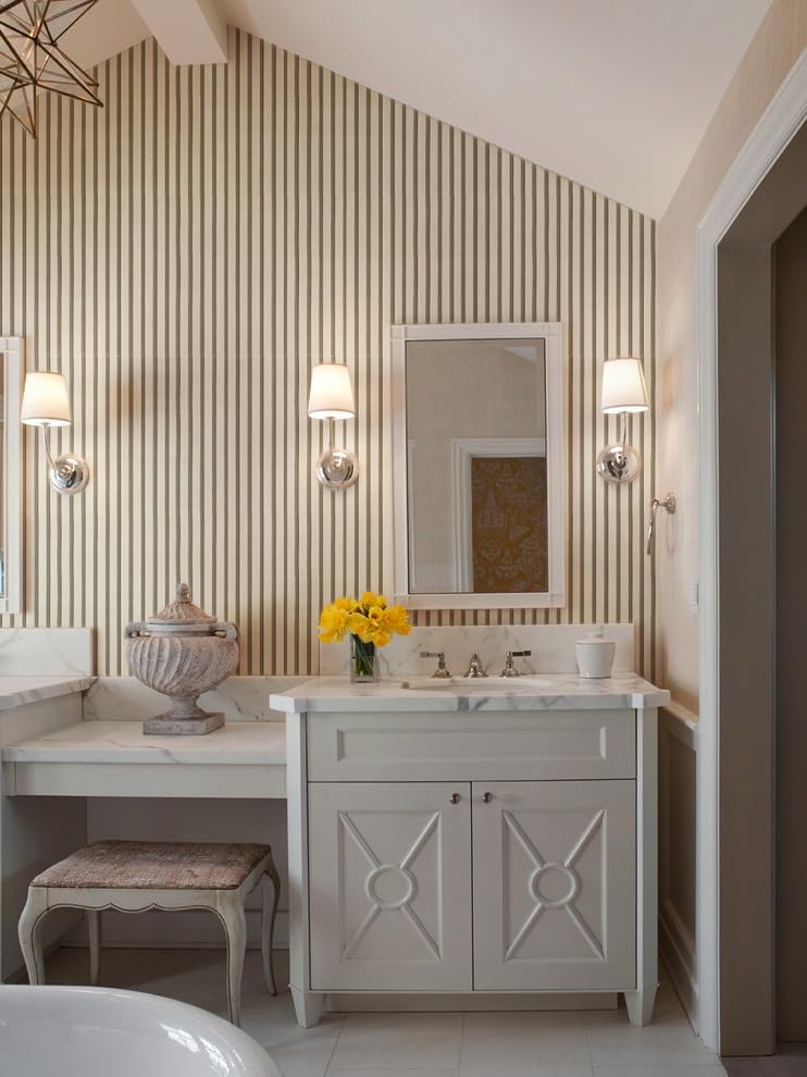 Detalle 2 de myforHD Wood Grating Wallpaper Peel & Stick Wallpaper