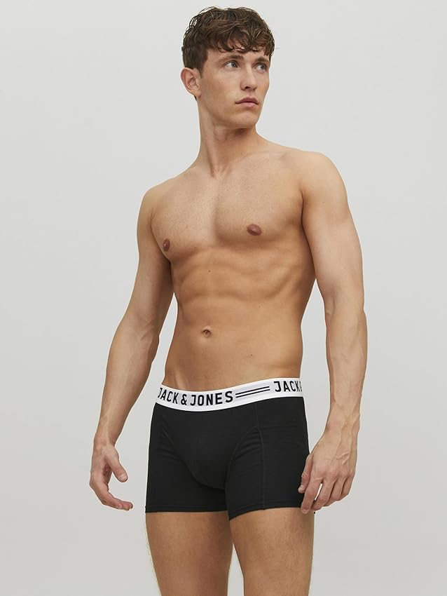 Thumbnail 4 de JACK & JONES Boxer Cintura - 3 Pack Negro XL