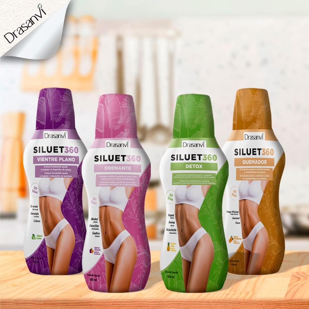 Thumbnail 5 de Drasanvi SILUET 360 Jarabe Drenante 🍇 Sabor Ciruela 600 ml