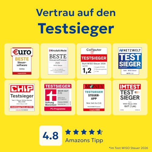 Detalle de WISO Steuer 2025 (für Steuerjahr 2024) – Digitaler Download für Windows, Mac, Smartphones und Tablets