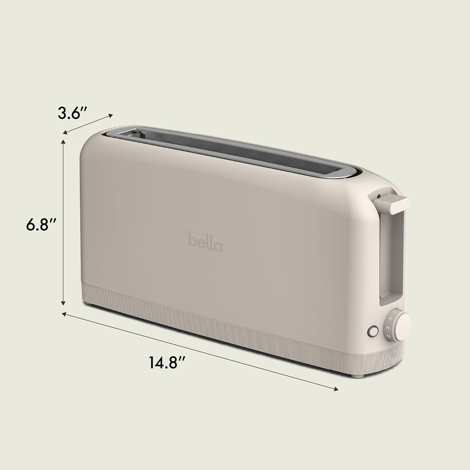 Thumbnail 5 de bella 2 Slice Slim Toaster 900W