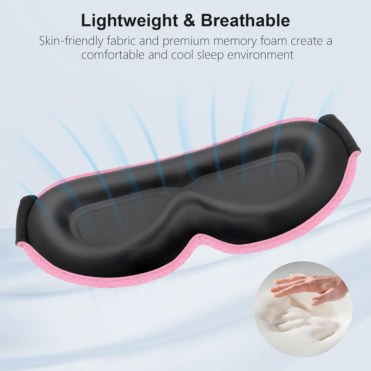 Thumbnail 5 de Gritin 100% Blackout Sleep Mask 3D