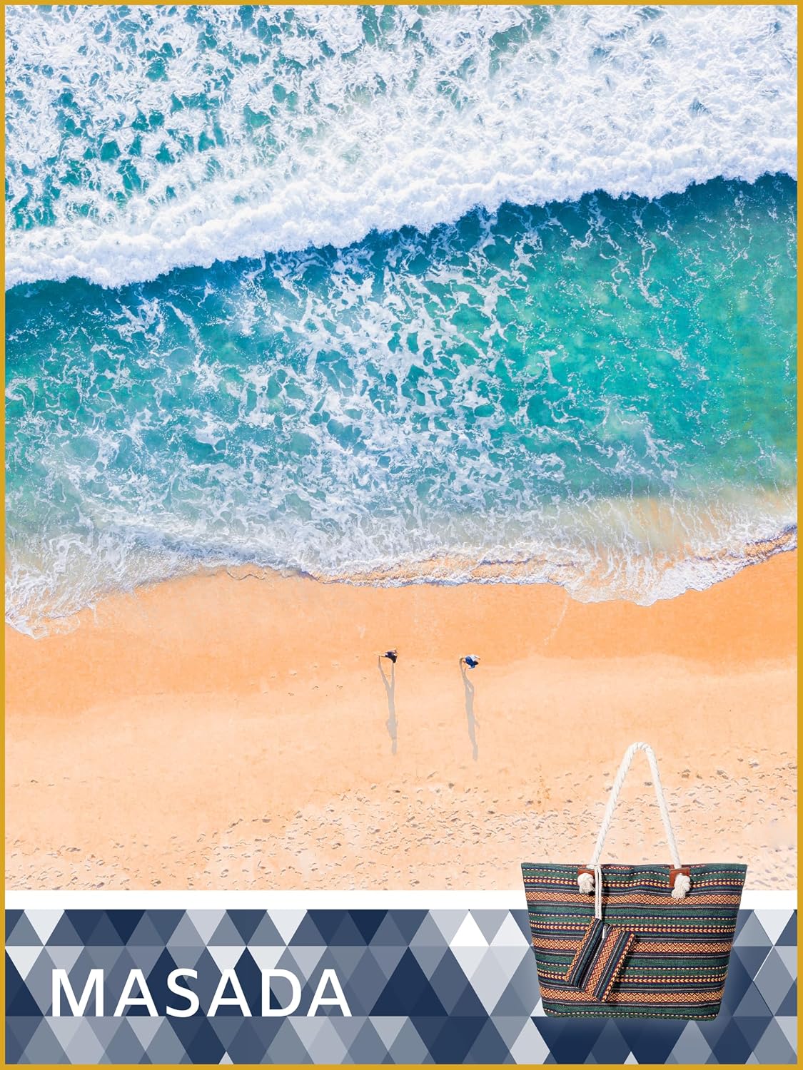 Thumbnail 5 de Borsa spiaggia 58x38x18 cm idrorepellente