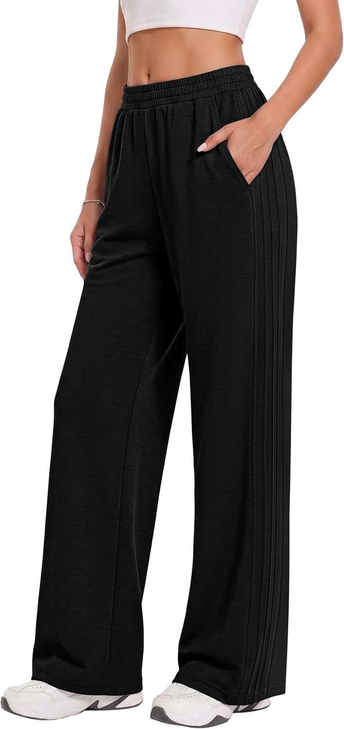 Detalle 2 de WIHOLL Women's Wide-Leg Sweatpants