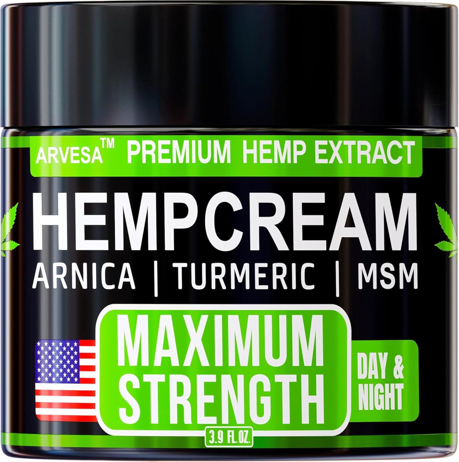 Detalle de Hemp Cream - Maximum Strength with Natural Hemp Oil Extract Gel Rub