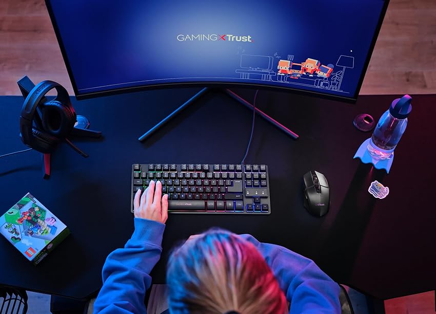 Thumbnail 6 de Trust GXT 1794 Teclado gaming TKL 80 h autonomía