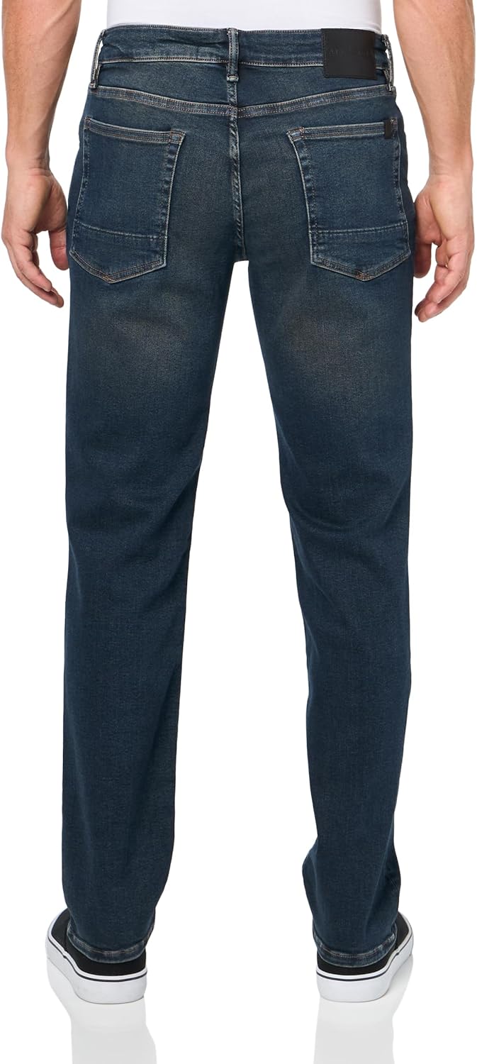 Thumbnail 1 de AllSaints Sid Skinny Fit Denim Jeans Homme — jean slim à taille mi-haute en denim extensible