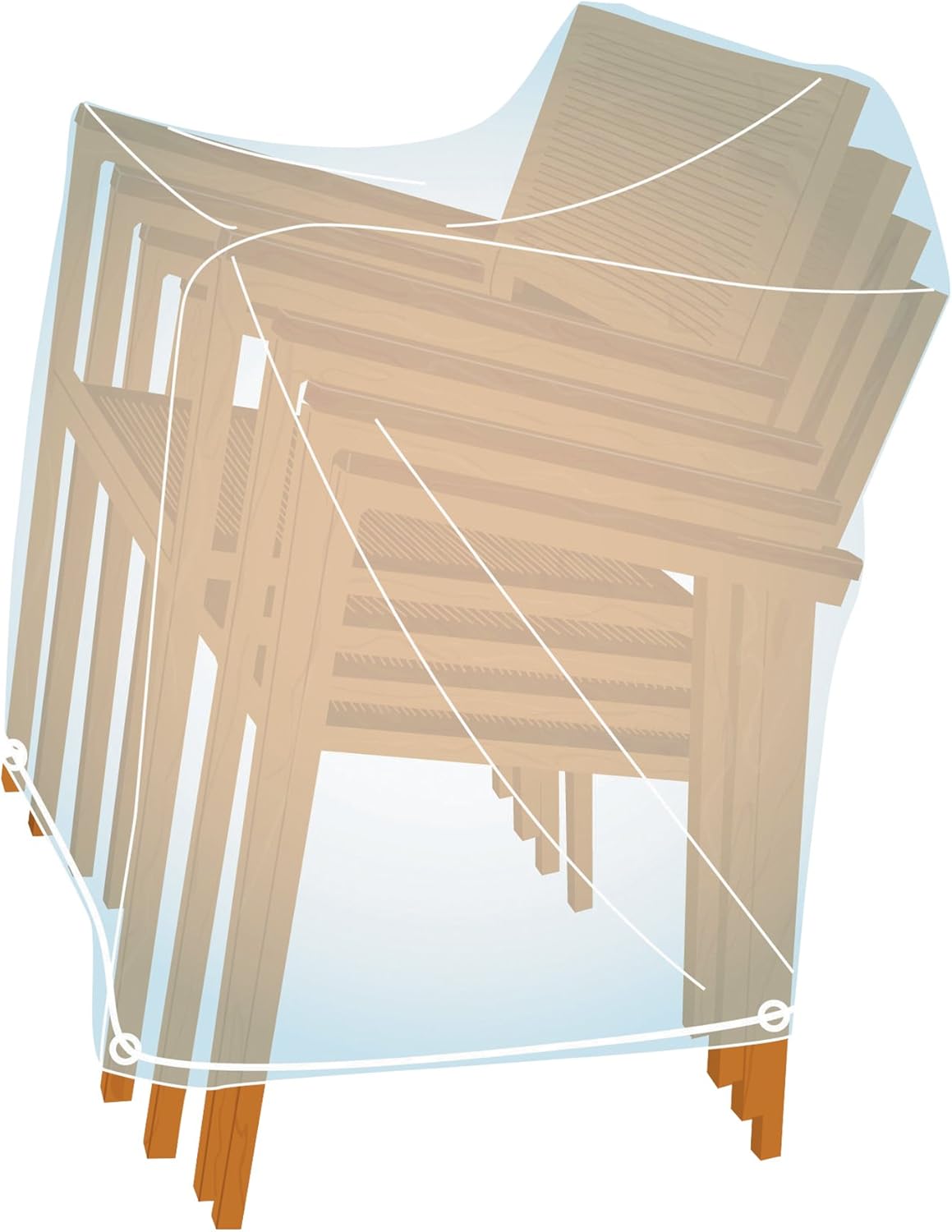 Detalle 2 de Campingaz funda para 4 sillas 36.2x5.5x27.9 cm
