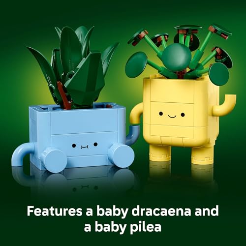 Detalle de LEGO Botanicals Happy Plants Building Toy (10349): Creative Indoor Garden for Kids 9+