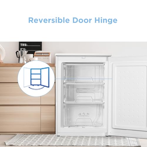 Thumbnail 4 de COMFEE' 88L Freestanding Under Counter Freezer with 4-Star Freezing – White