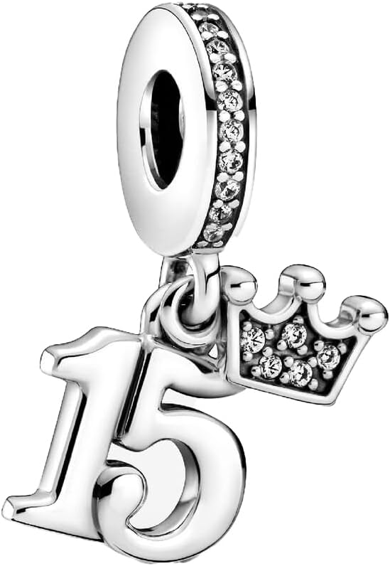 Thumbnail 6 de Feitery Charms Wildtiere – Kompatibilität für Pandora Armband, Herz Anhänger & Meerestiere